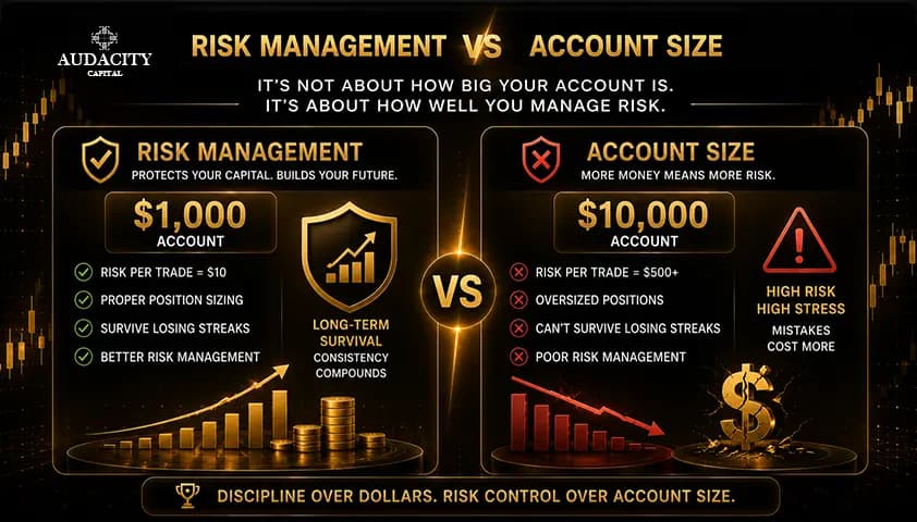 Risk Management vs Account Size